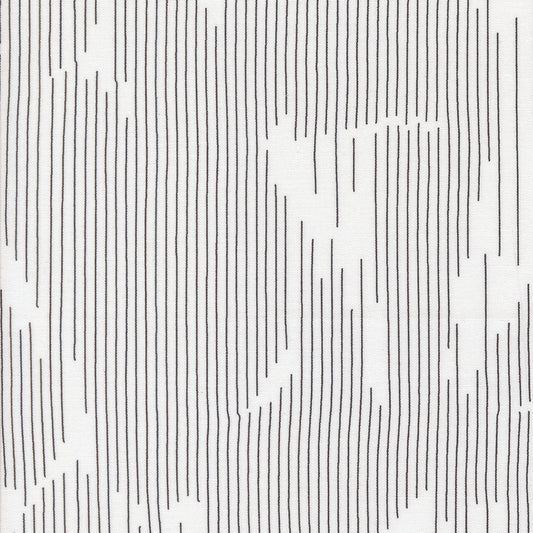 Simply Cozy White Stripes by Zen Chic for Moda