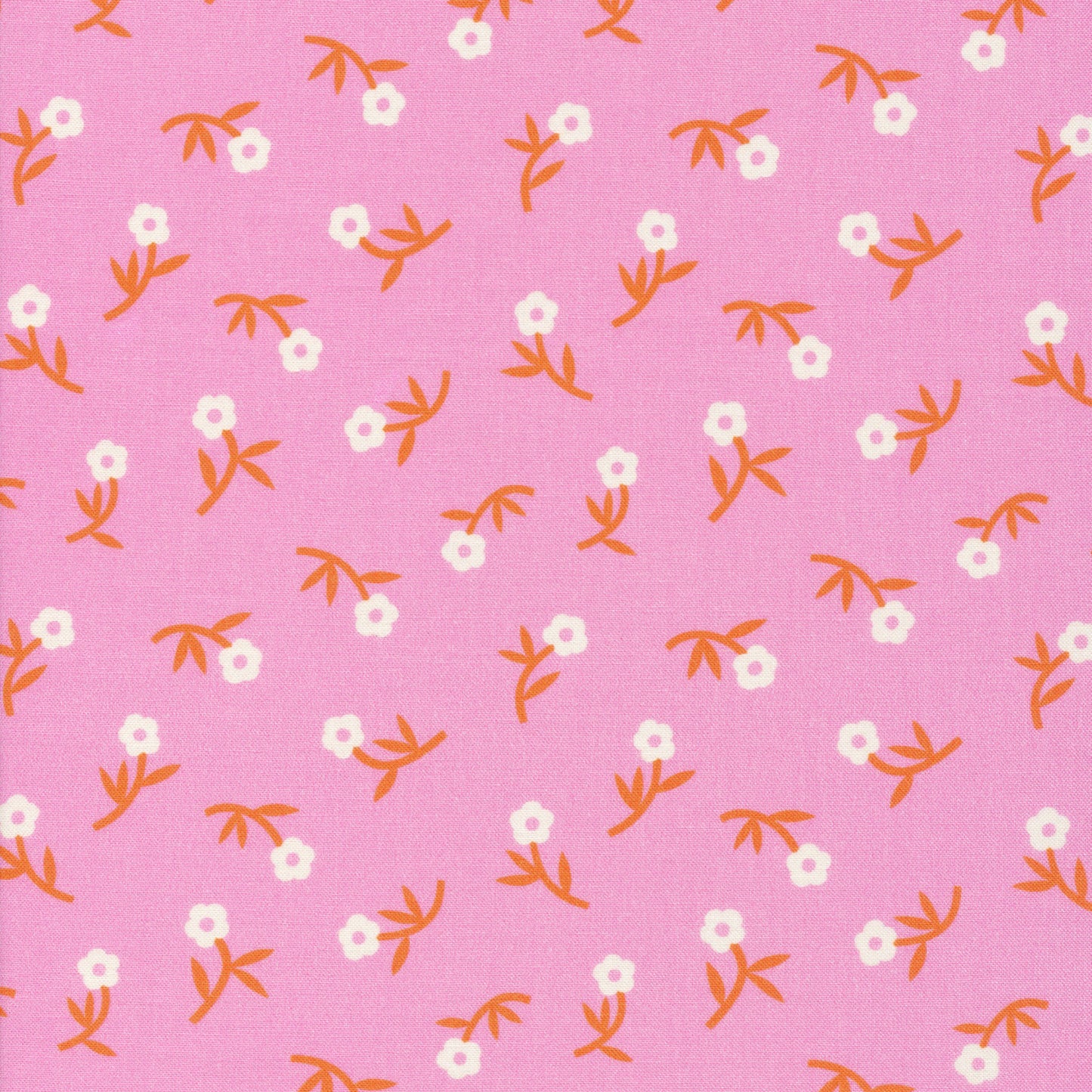 Tiny Blossoms - PINK - 5 Yard Backing