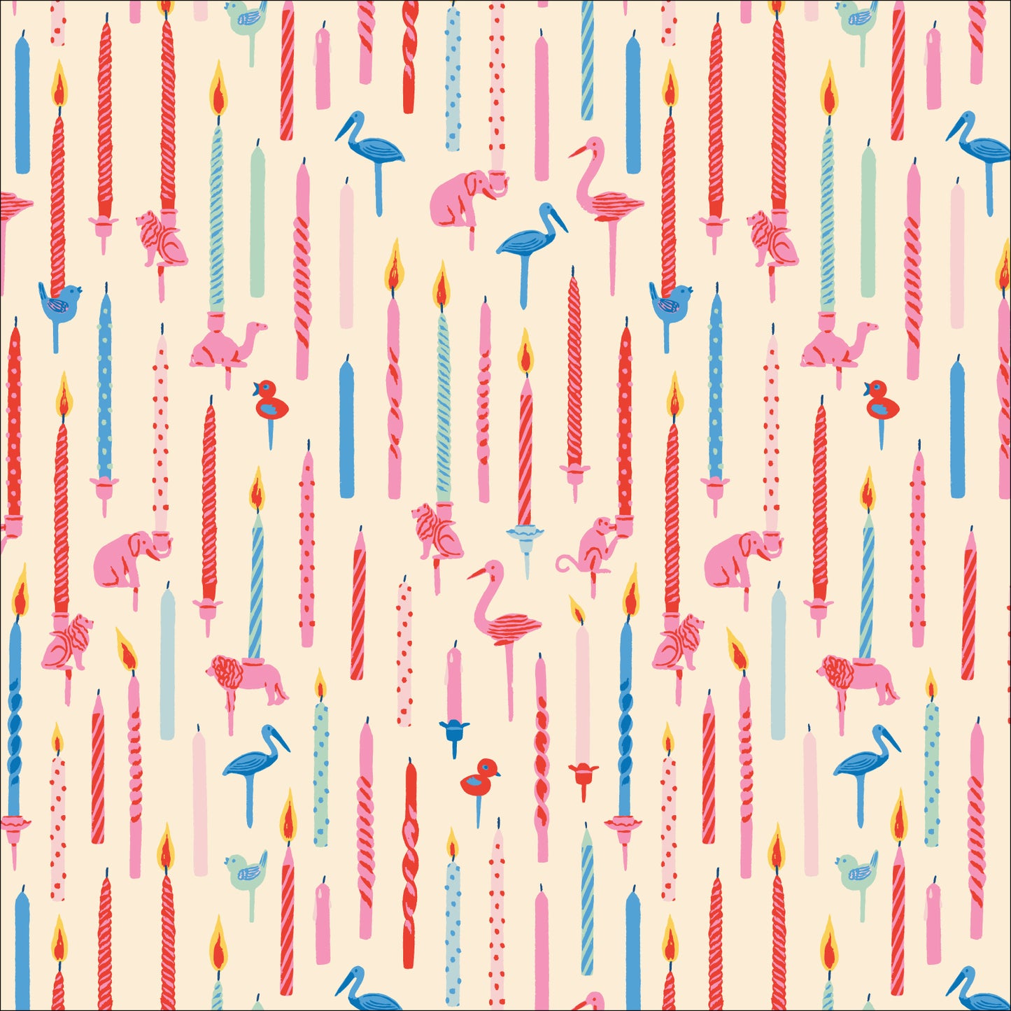 Make a Wish - BLUSH - Buttercream - Cloud 9 Fabrics - ORGANIC COTTON