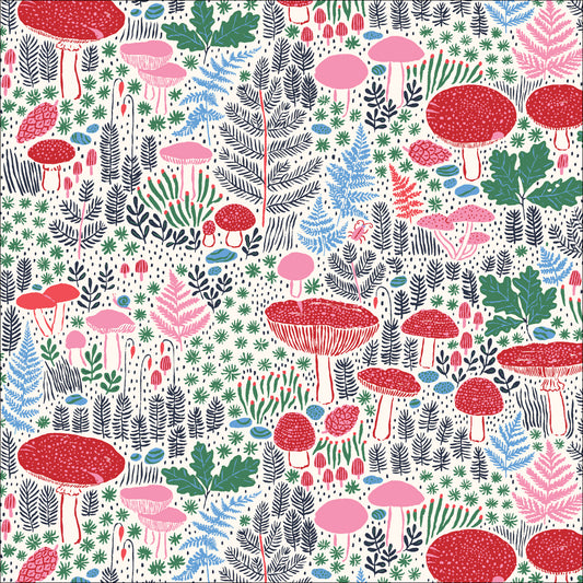 Forest Path - Autumn Walk - 5 Yard Backing