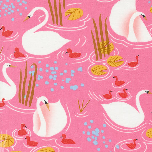 Little Loves (Swans) in Pink - Love Letter Collection by Lizzy House