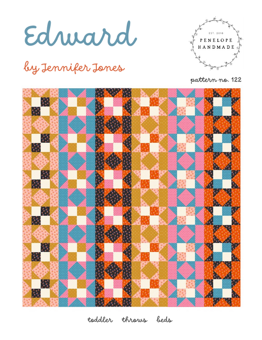 Edward Quilt Paper Pattern