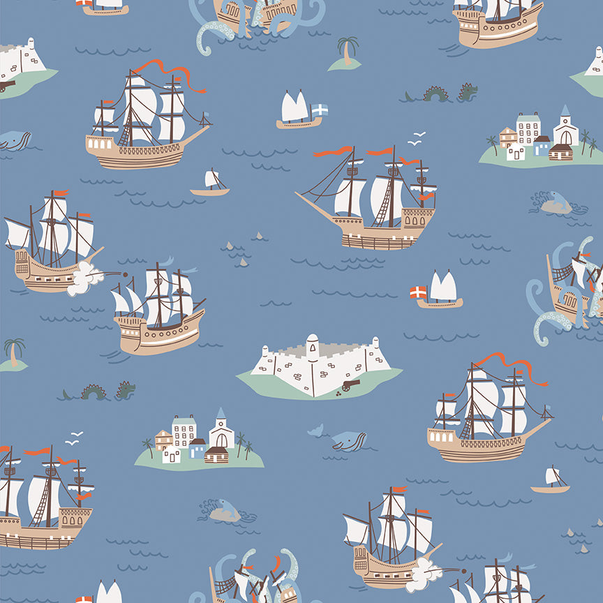 Hoist the Sails Main Stone- Riley Blake Designs