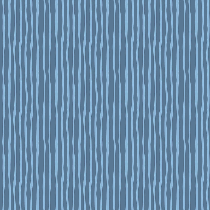 Hoist the Sails Stripe Denim- Riley Blake Designs