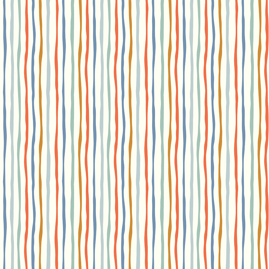 Hoist the Sails Stripe Multi- Riley Blake Designs