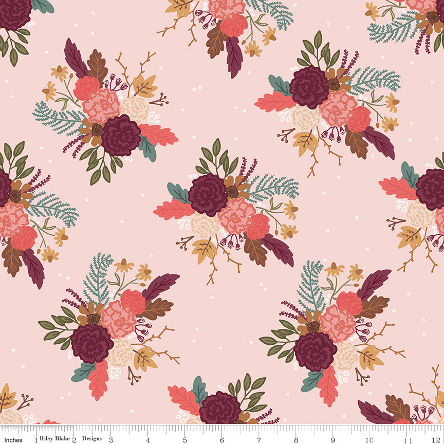 Sweetbriar Main Blush - 5 Yard Backing