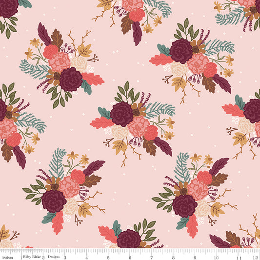 Sweetbriar Main Blush - 5 Yard Backing