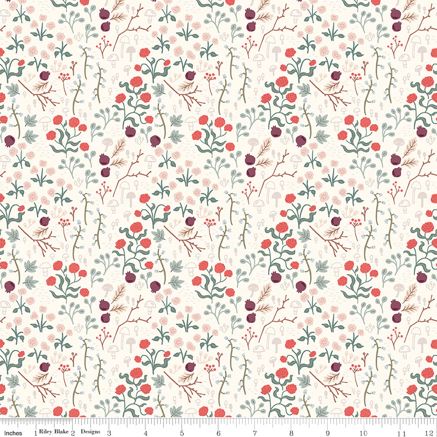 Sweetbriar Cream Fields - Riley Blake Designs