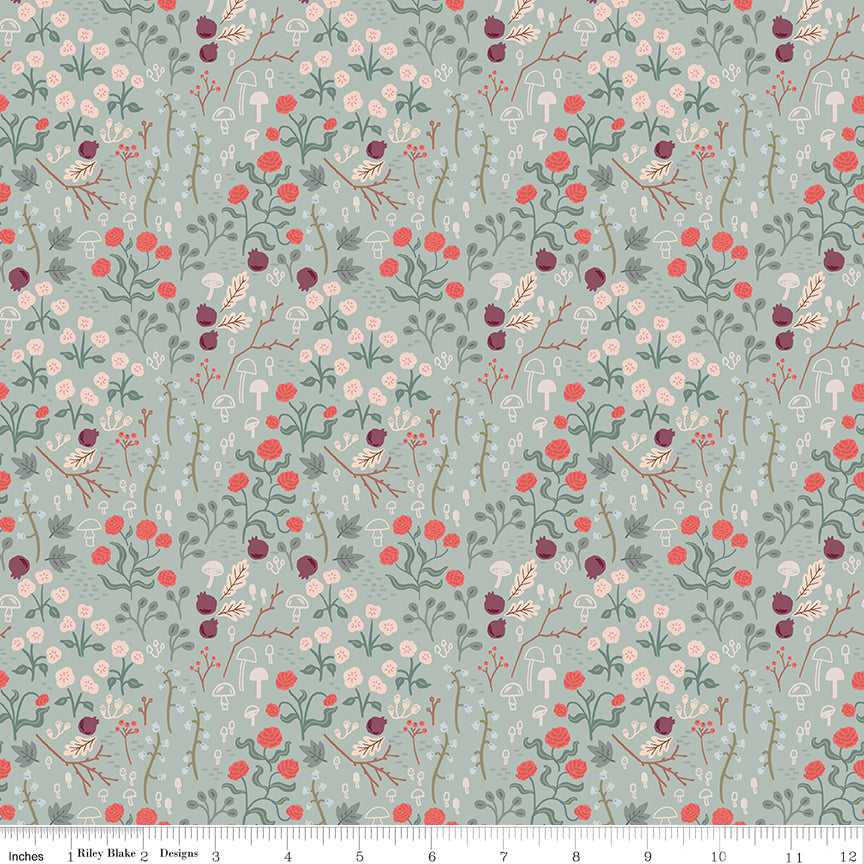 Sweetbriar Sage Fields - Riley Blake Designs