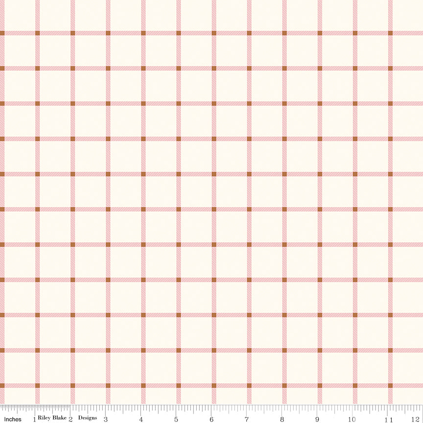 Sweetbriar Cream Plaid - Riley Blake Designs