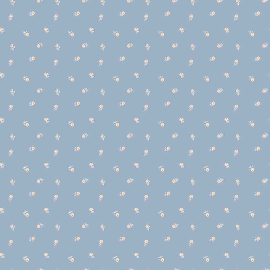 Sweetbriar Flower Scatter Blue