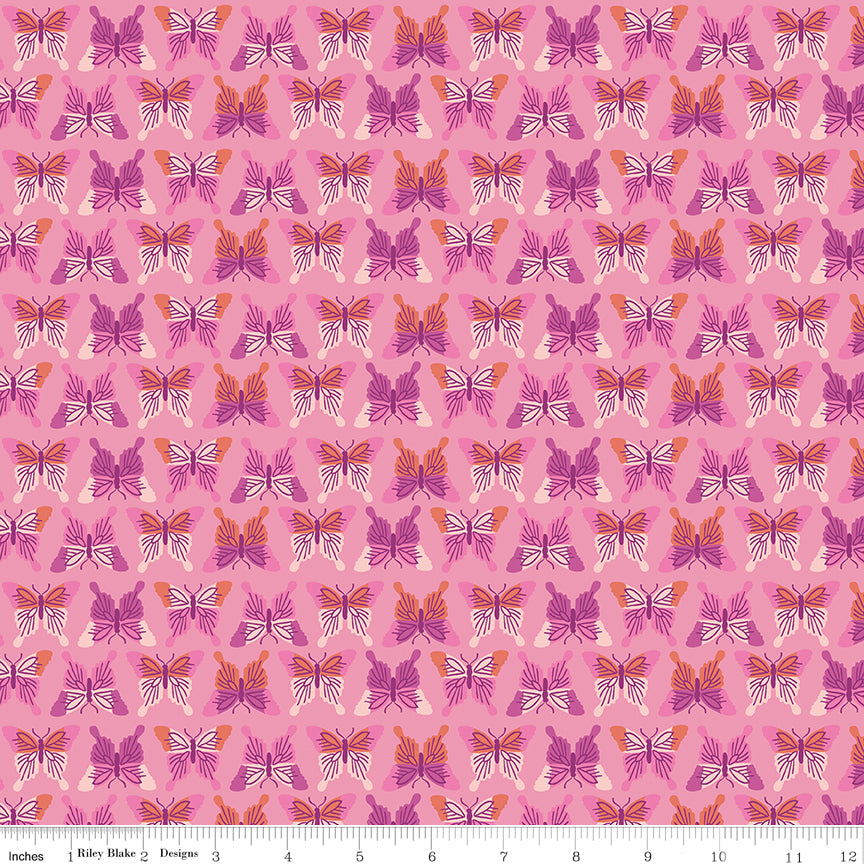 Chloe Butterflies in Peony