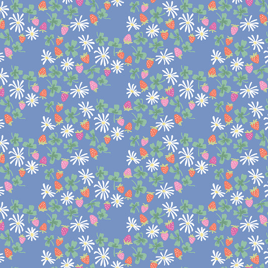 Chloe Strawberries in Blue