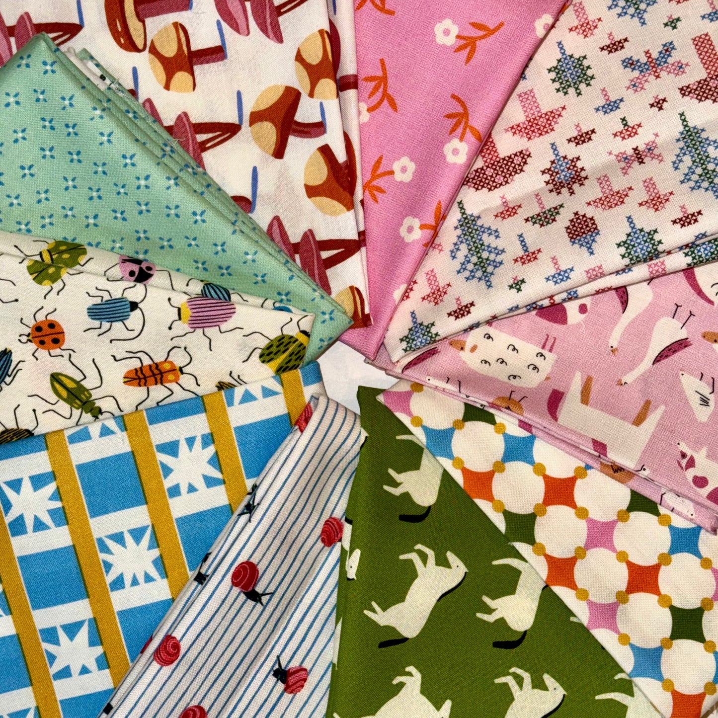 Cloud9 Fabric Bundle (10 pc.) *ORGANIC* Cotton