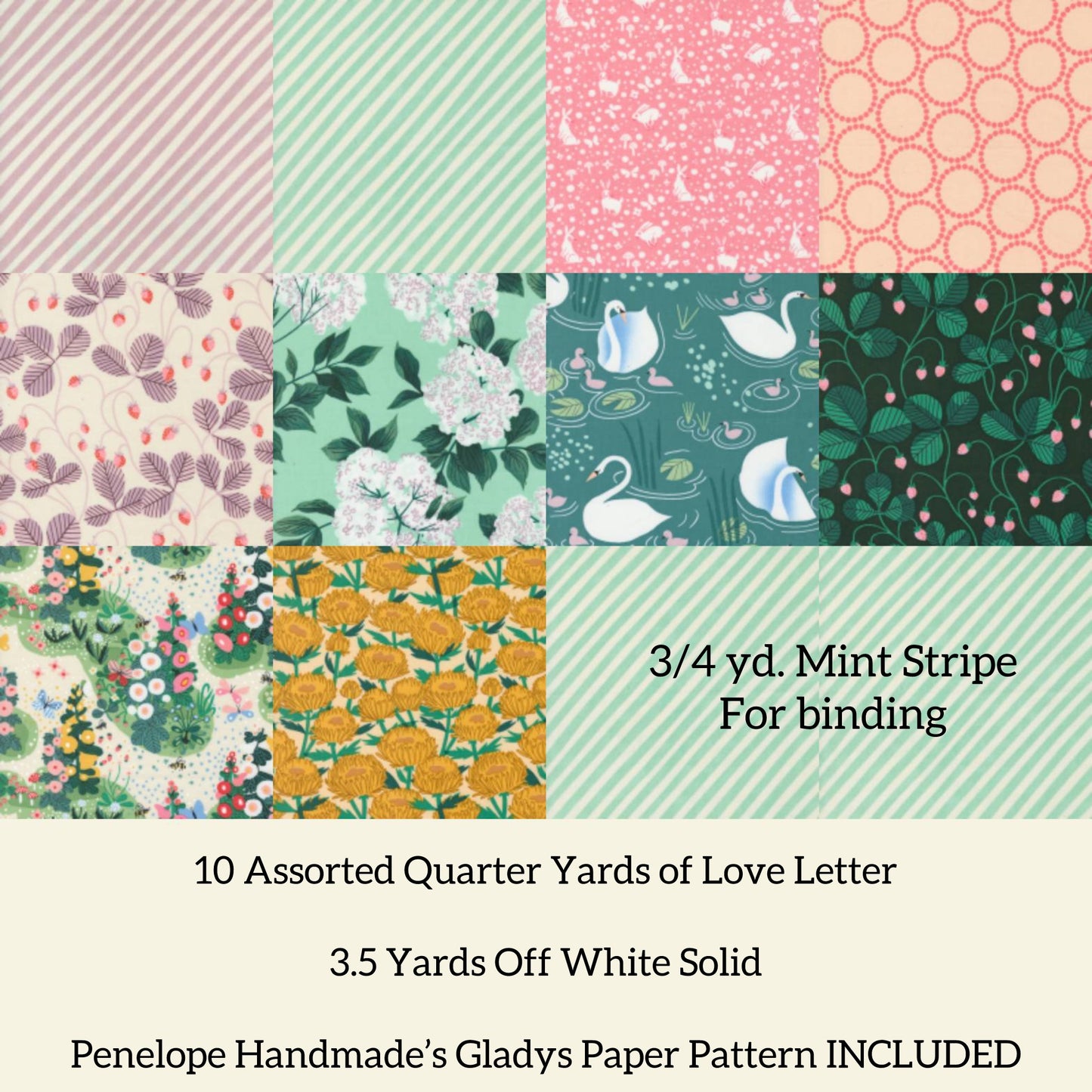 Love Letter Gladys Quilt Kit
