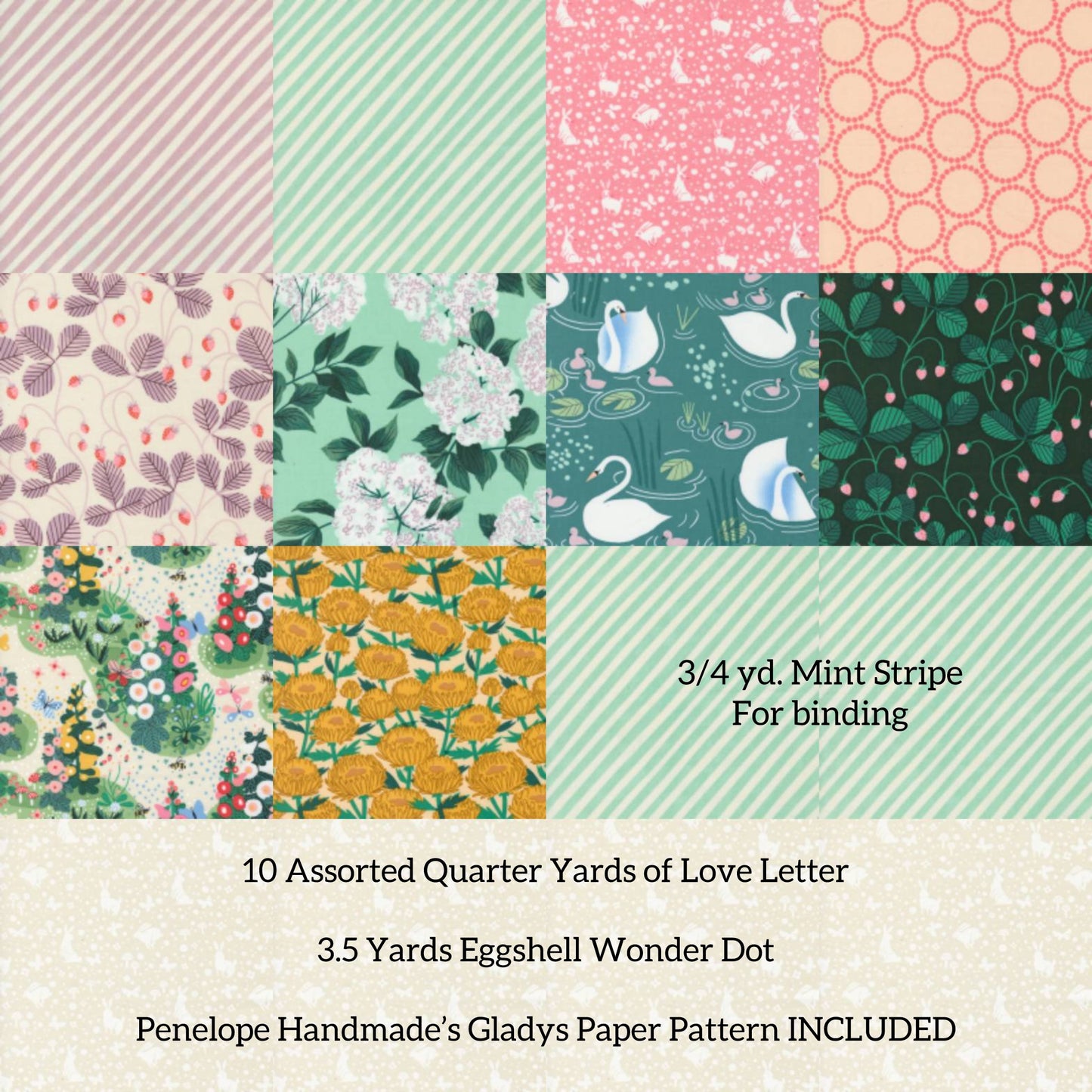 Love Letter Gladys Quilt Kit