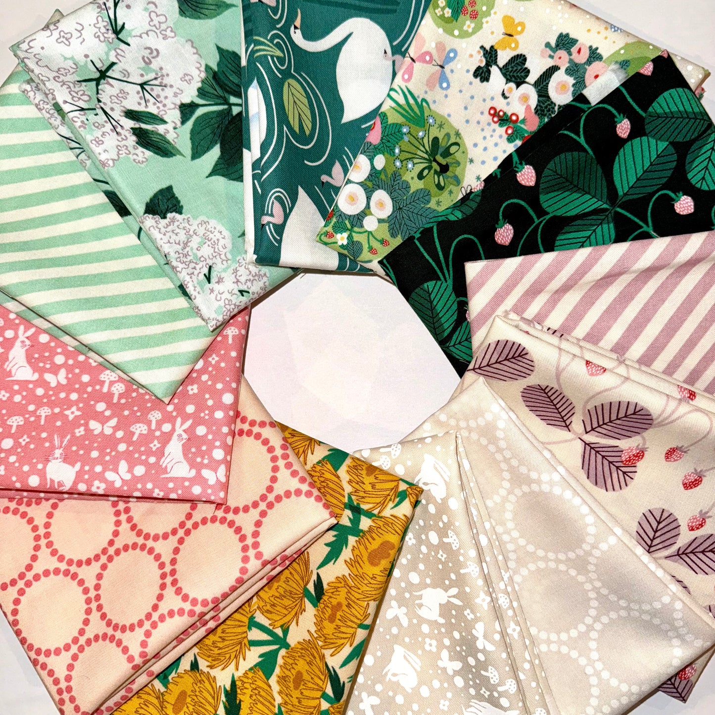 Love Letter Shop Cut Bundles - 12 Piece - by Lizzy House Studios for Moda Fabrics