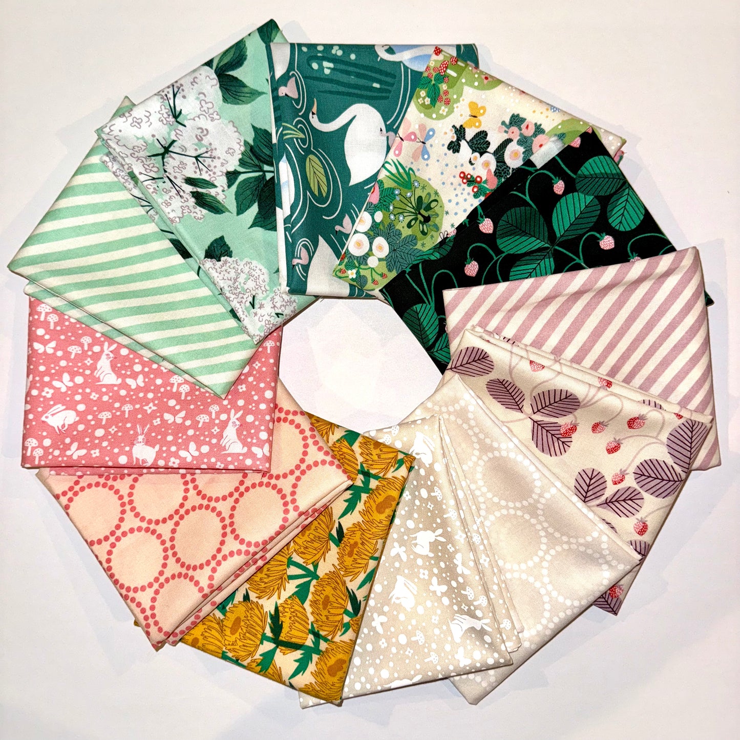 Love Letter Shop Cut Bundles - 12 Piece - by Lizzy House Studios for Moda Fabrics
