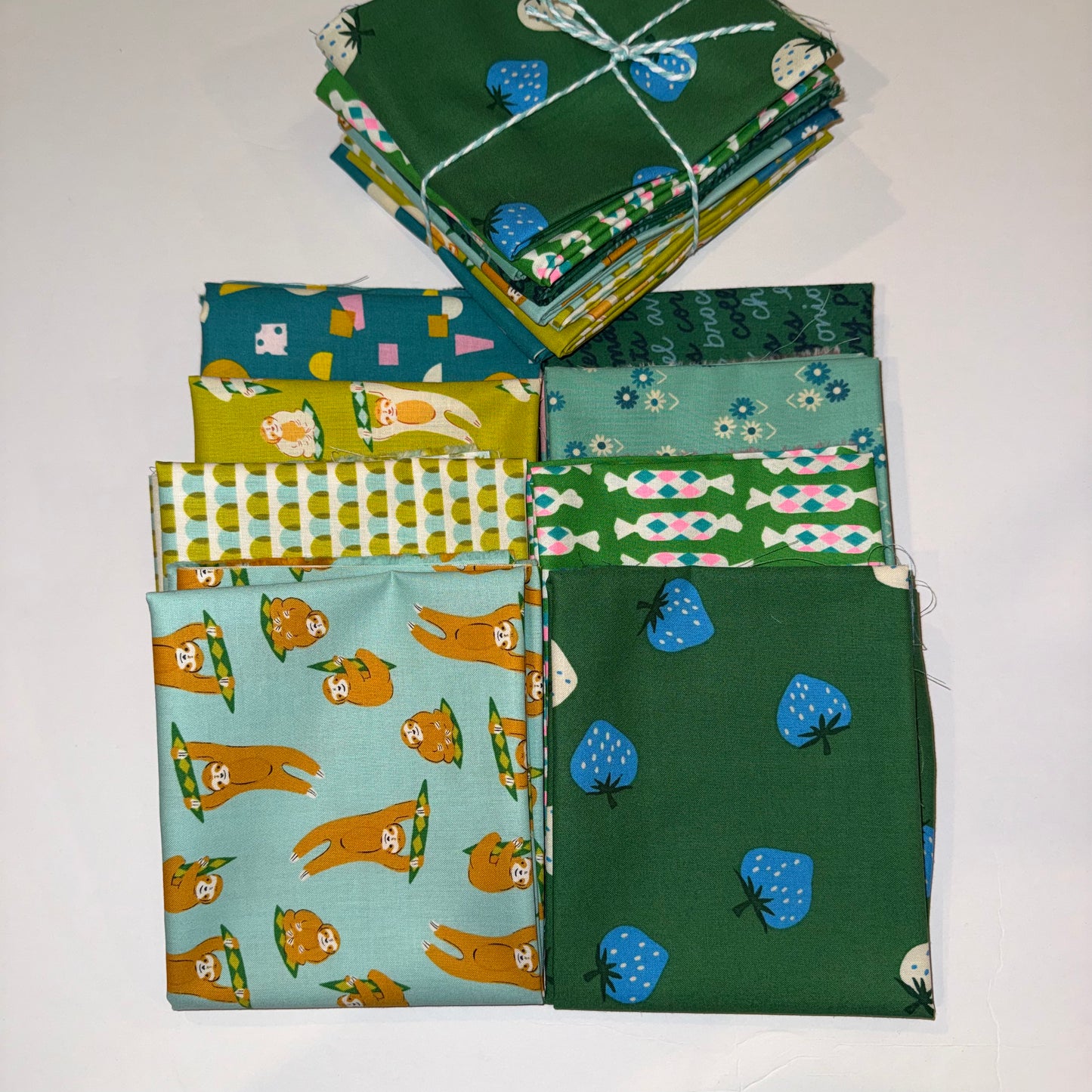 Ruby Star Society Curated Bundle - GREEN - 8 Piece FQB