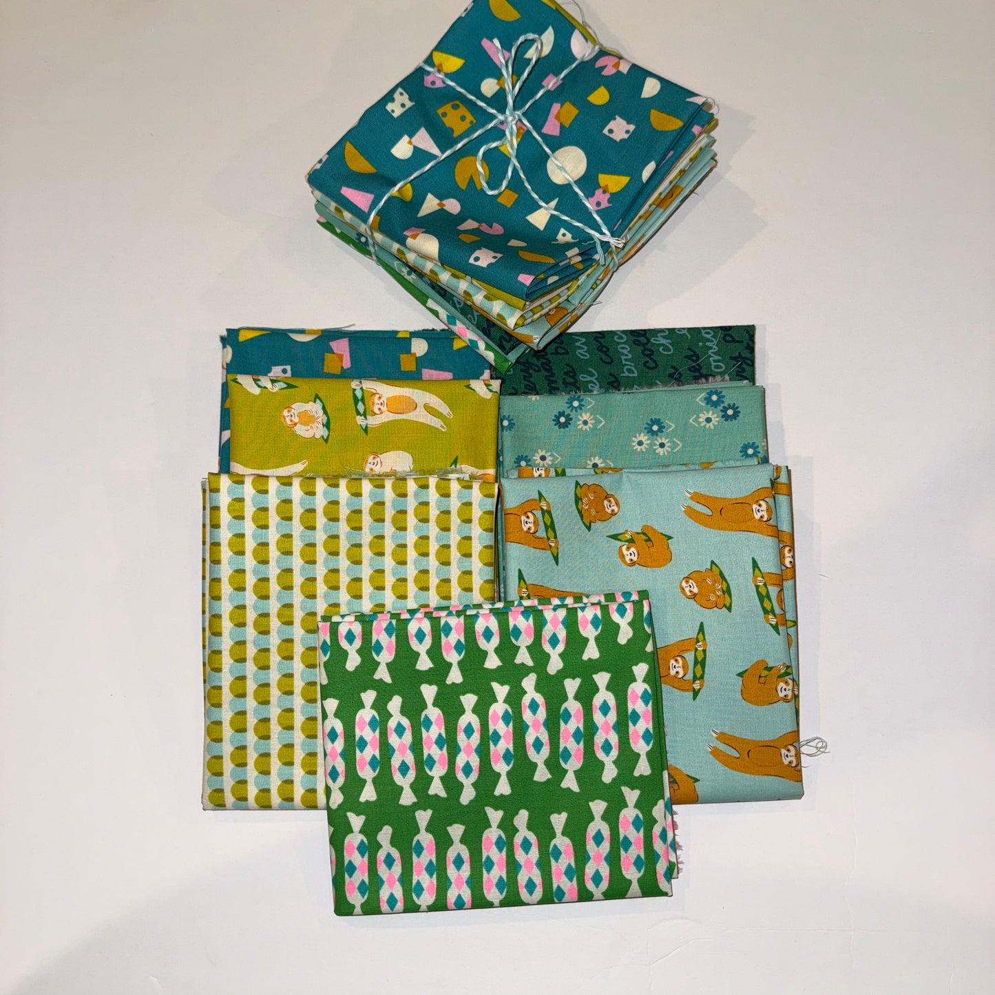 Ruby Star Society Curated Bundle - GREEN - 7Piece FQB