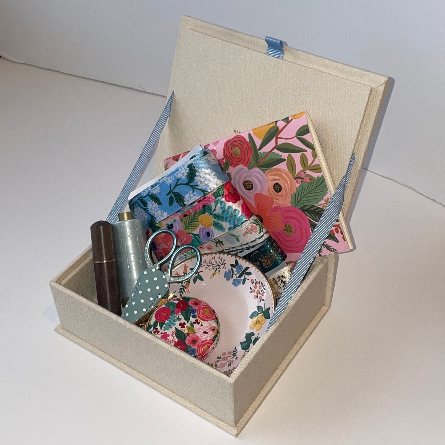 Keepsake Gift Box with Sewing Notions