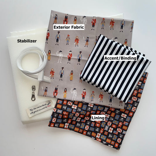 Hemingway Pouch Kit - Ahoy Pirates