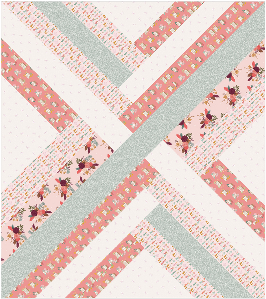 Maypole Baby Girl Quilt Kit - Jane Austen Inspired