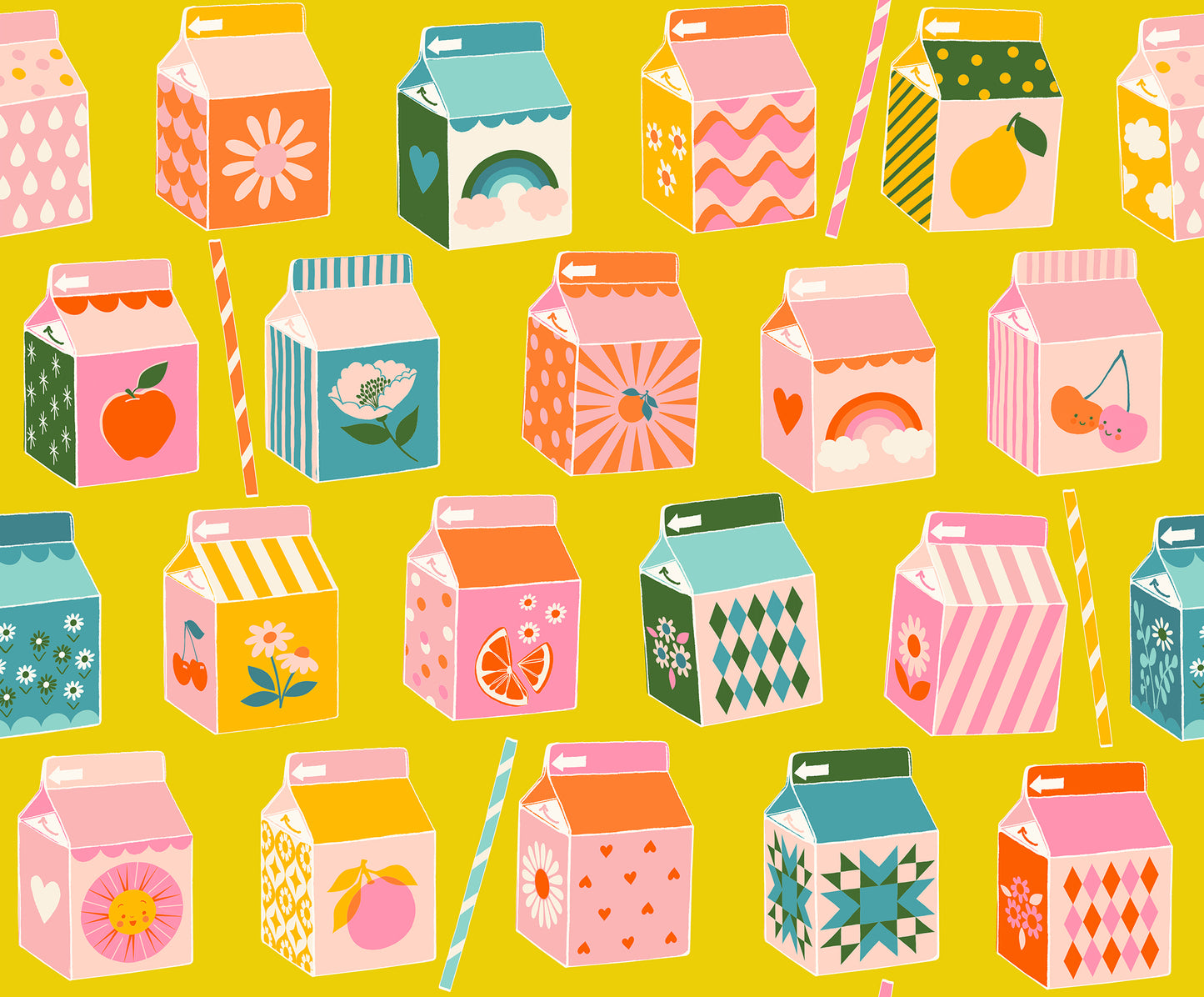 Juicy Cartons in Golden Hour - Ruby Star Society