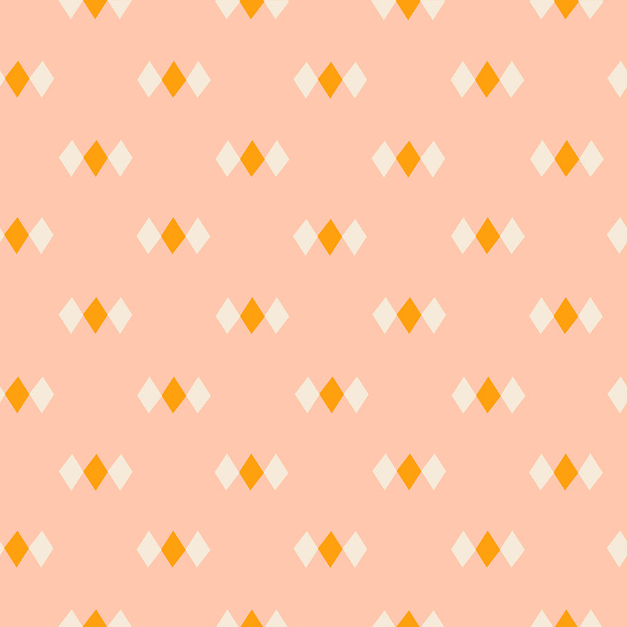 Juicy Diamonds in Peach - Ruby Star Society