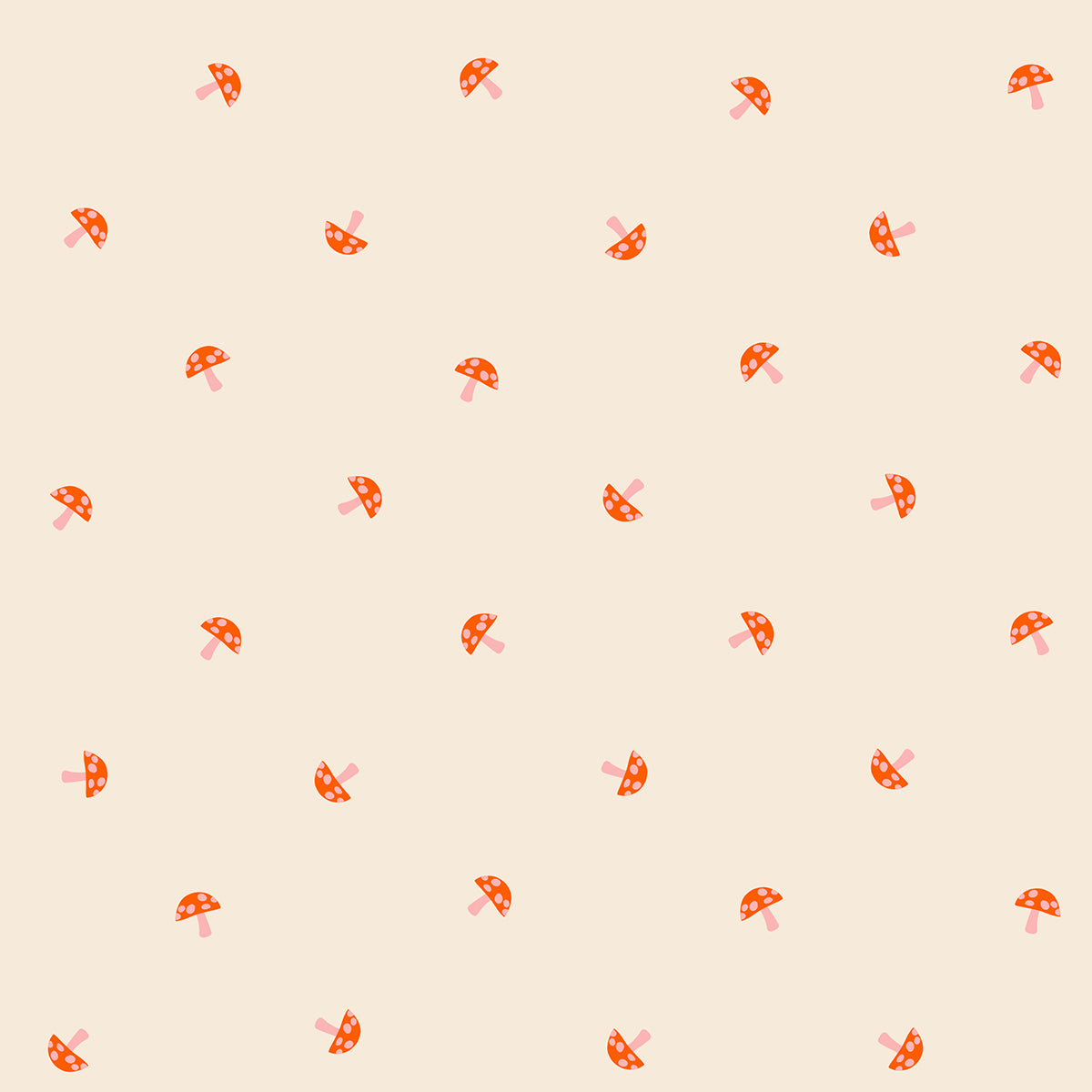 Tiny Mushrooms in Natural from Carousel