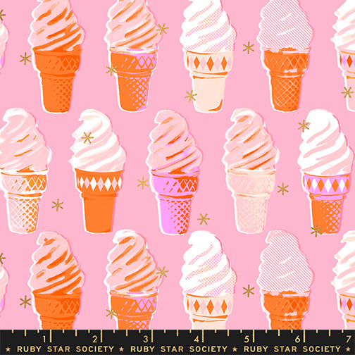 Ice Cream in Metallic Posy - Best Day Ever by Melody Miller