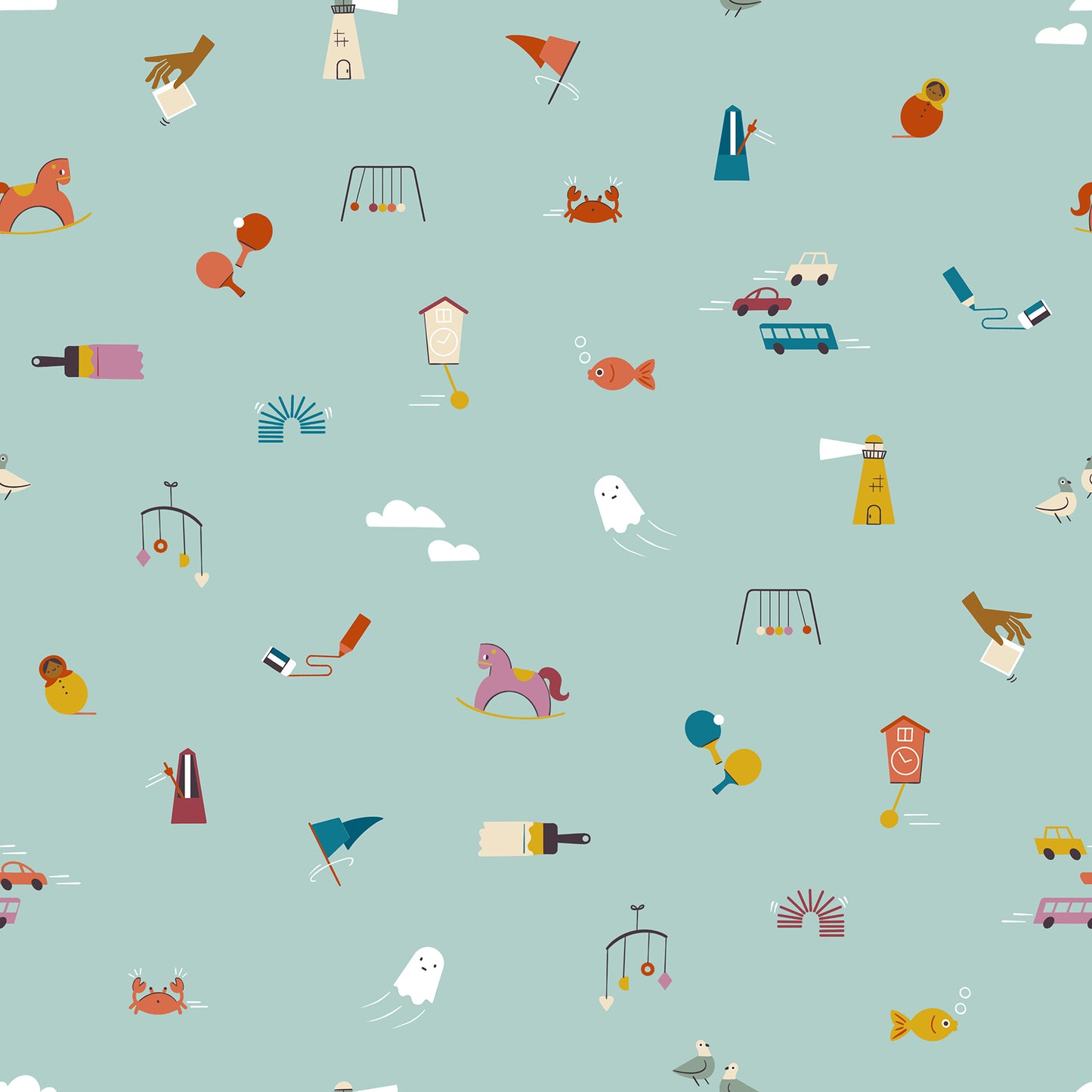 To and Fro - Here There - Lily Pad Aqua - Ruby Star Society