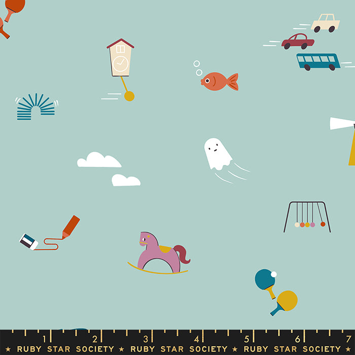 To and Fro - Here There - Lily Pad Aqua - Ruby Star Society