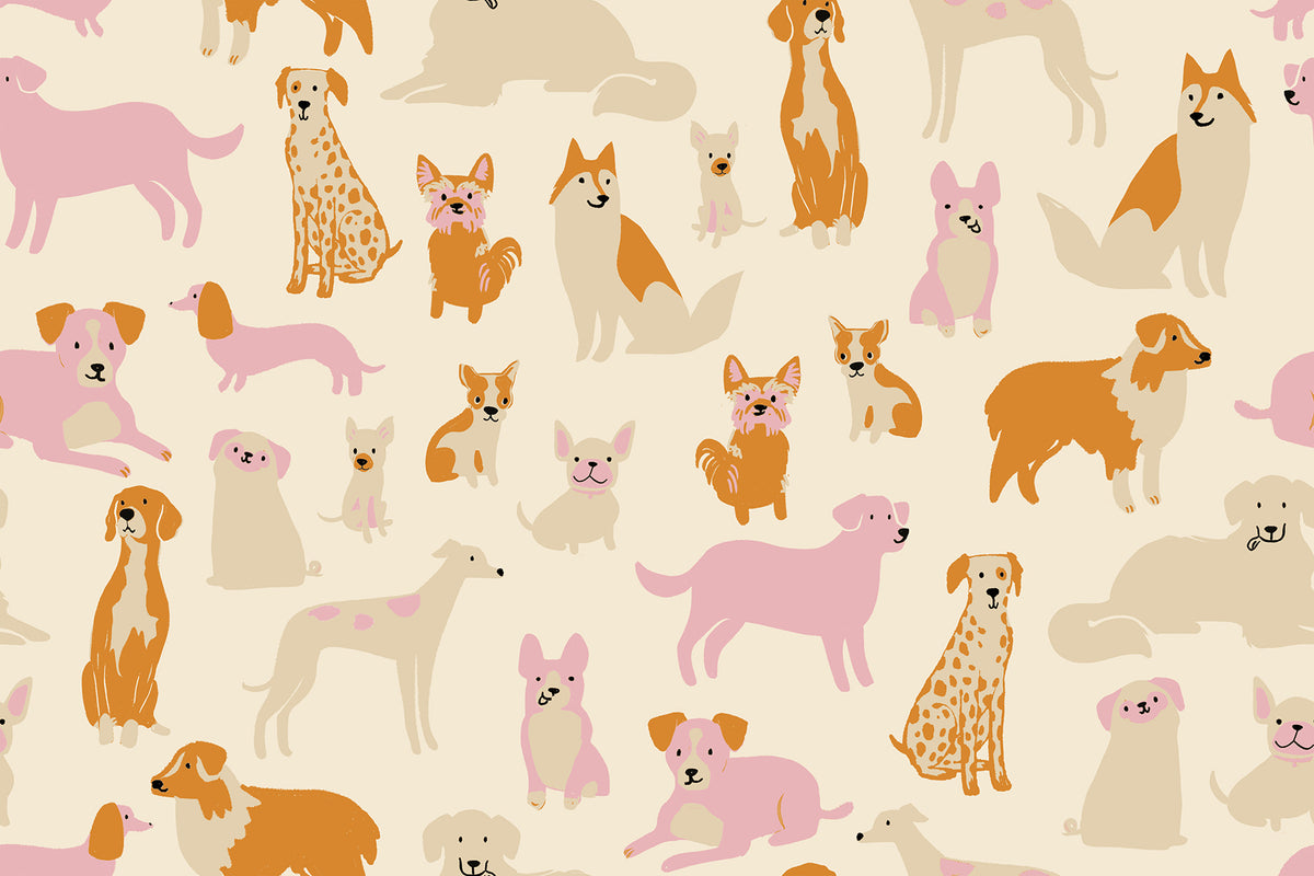 FQ - Ruby Star Society Dog Park Medley in Macaron/Natural