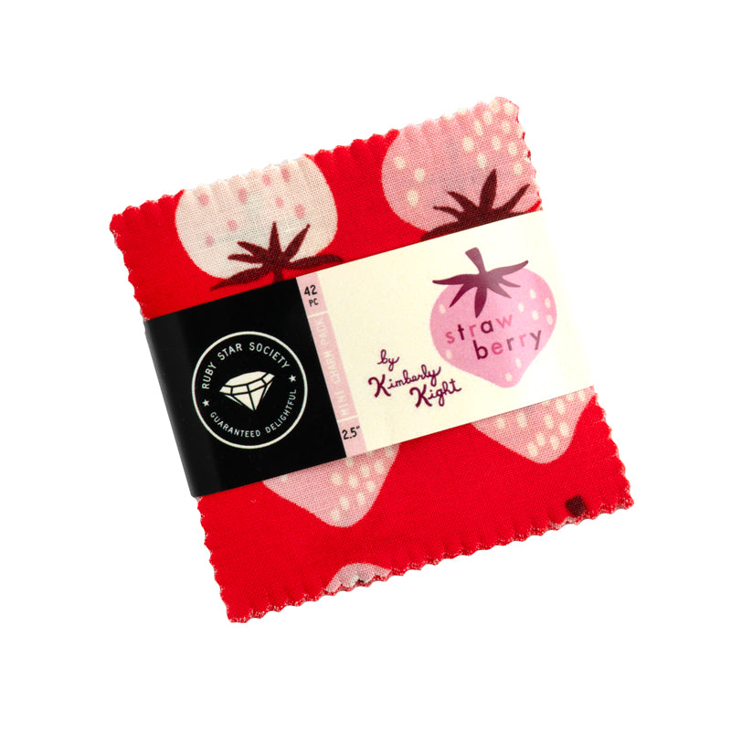 Strawberry *MINI* Charm Pack by Ruby Star Society