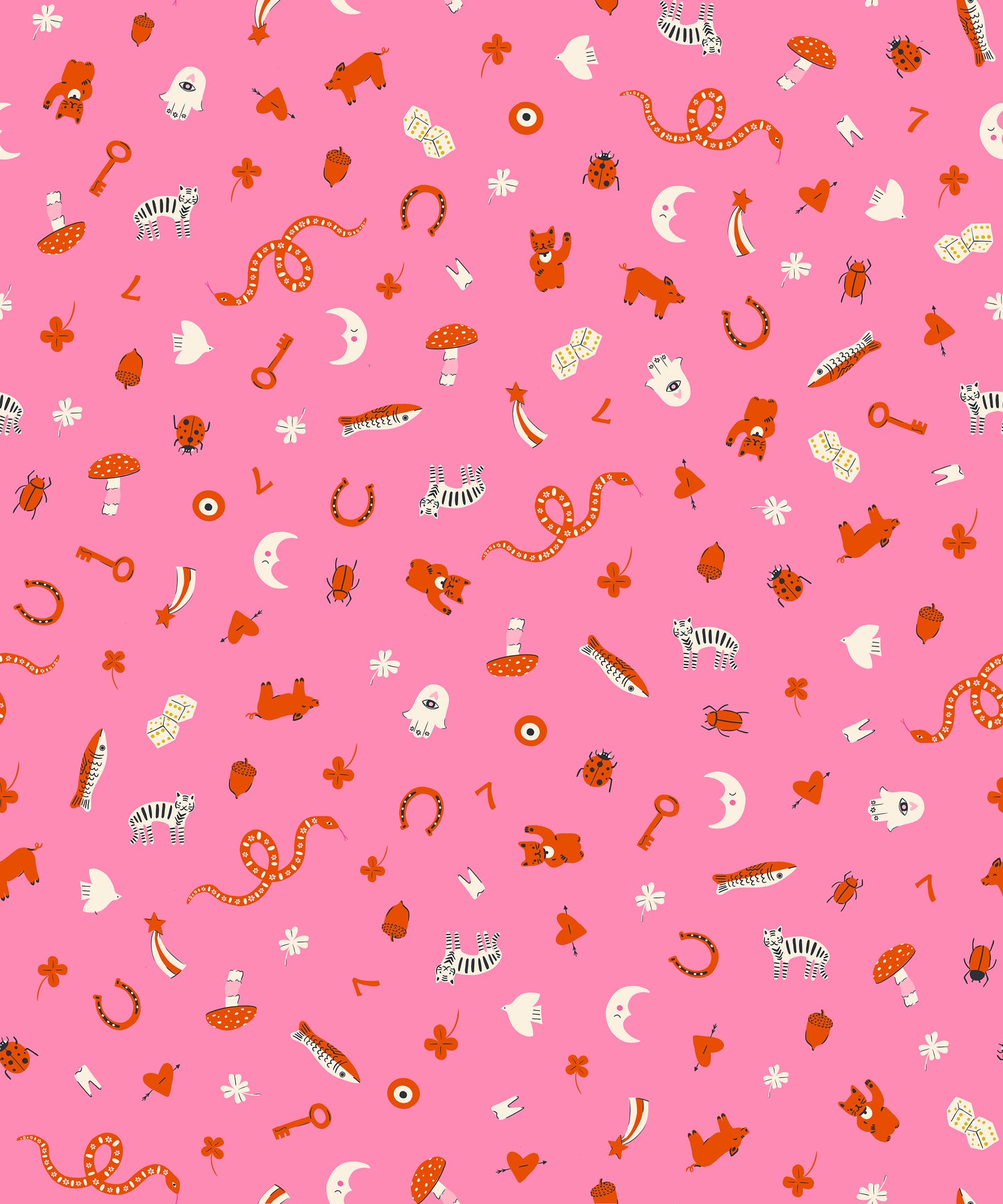 Good Luck Charms in Lucky Pink - Ooh Lucky Lucky