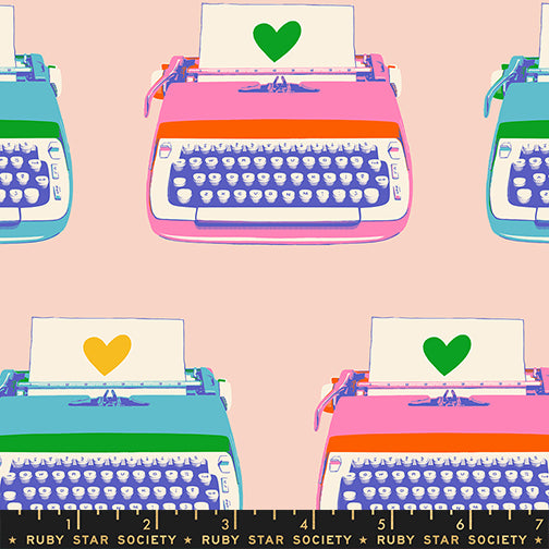 Typewrites in Vintage Pink - Best Day Ever Collection by Melody Miller