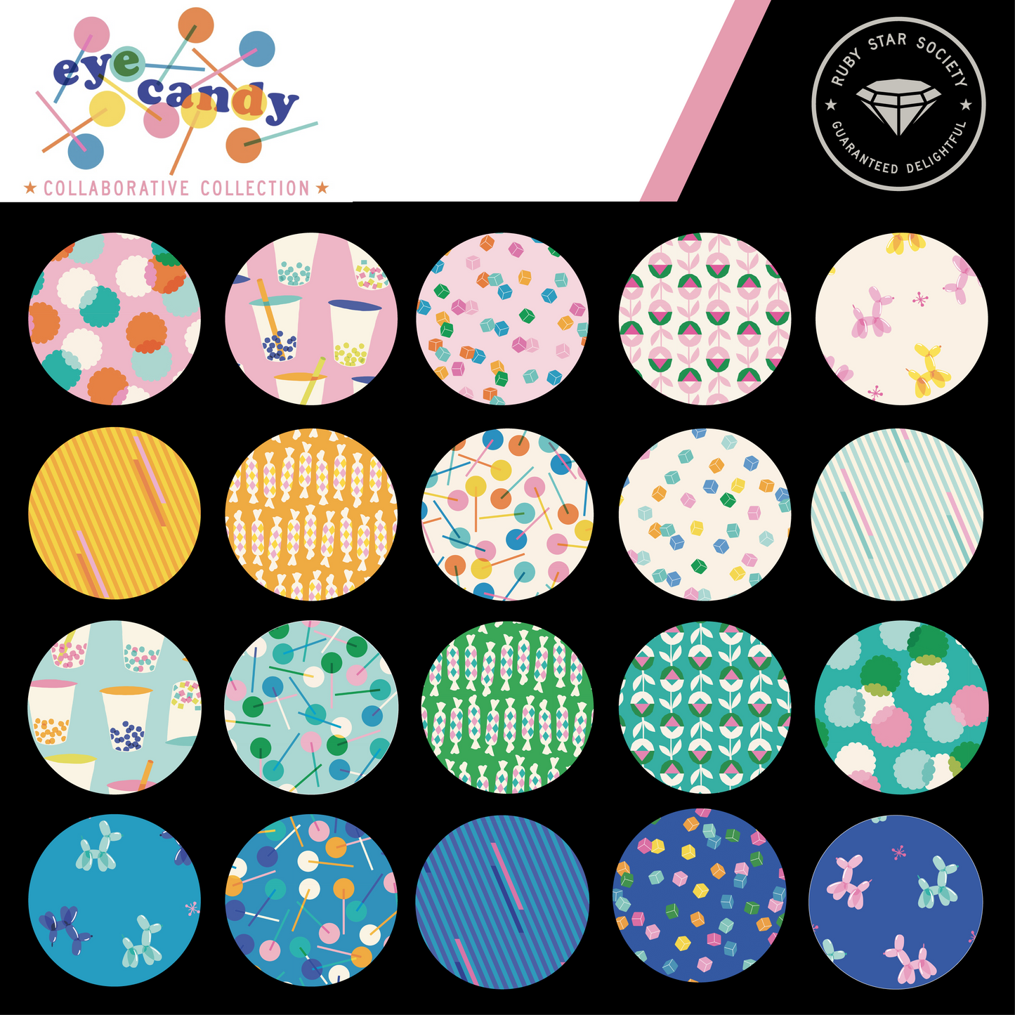 Eye Candy Fat Quarter Bundle