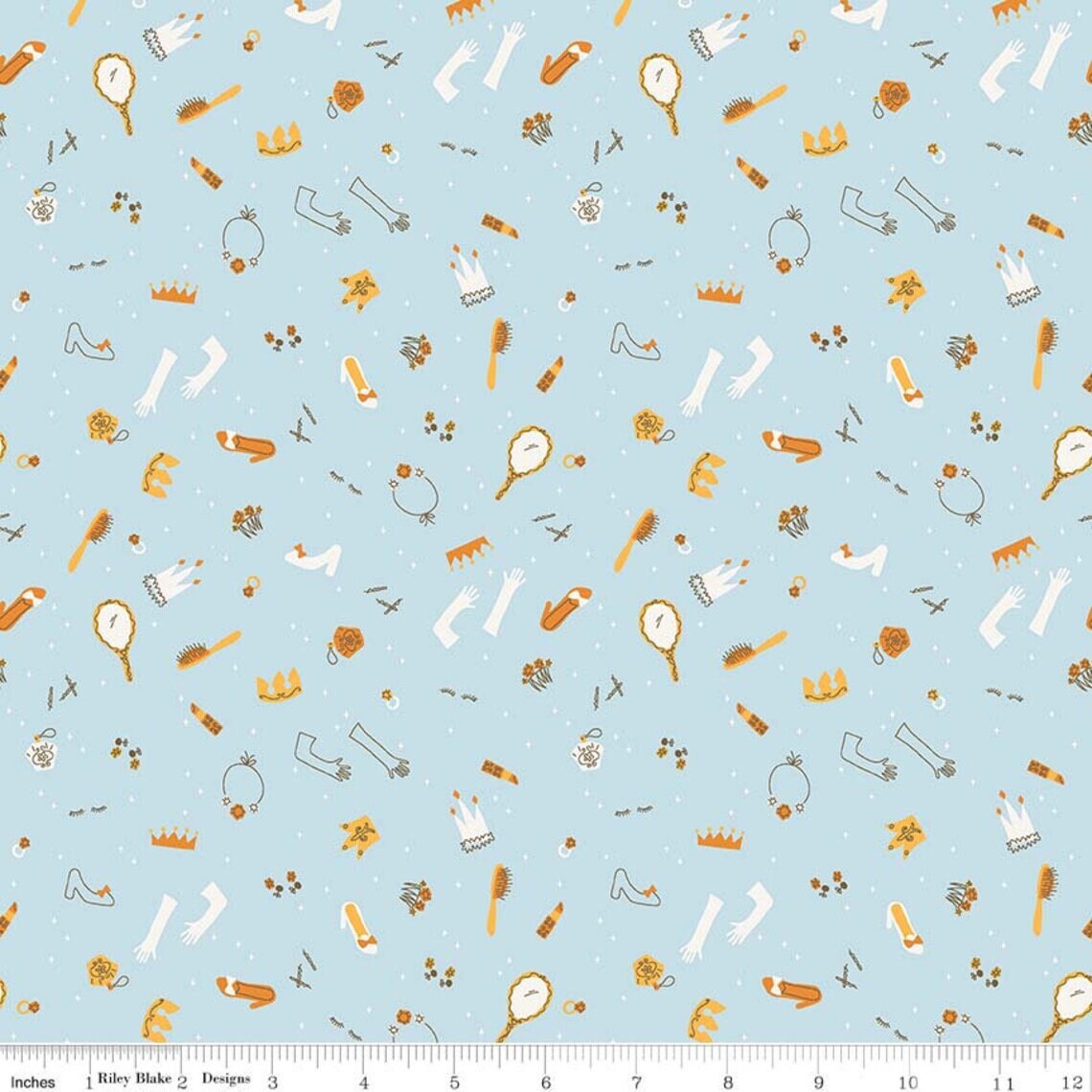 Guinevere Dress Up Light Blue - Riley Blake Designs - *OOP