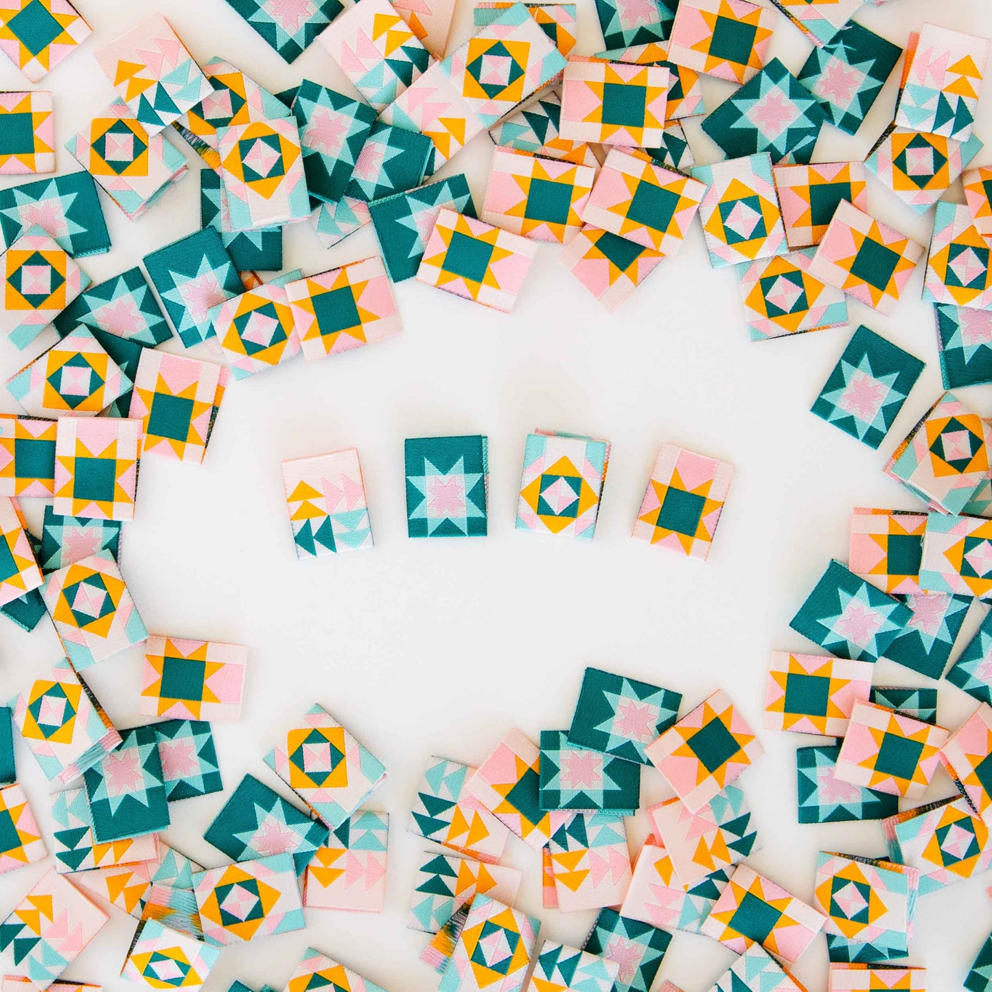 Quilt Block Multipack Woven Labels by Sarah Hearts