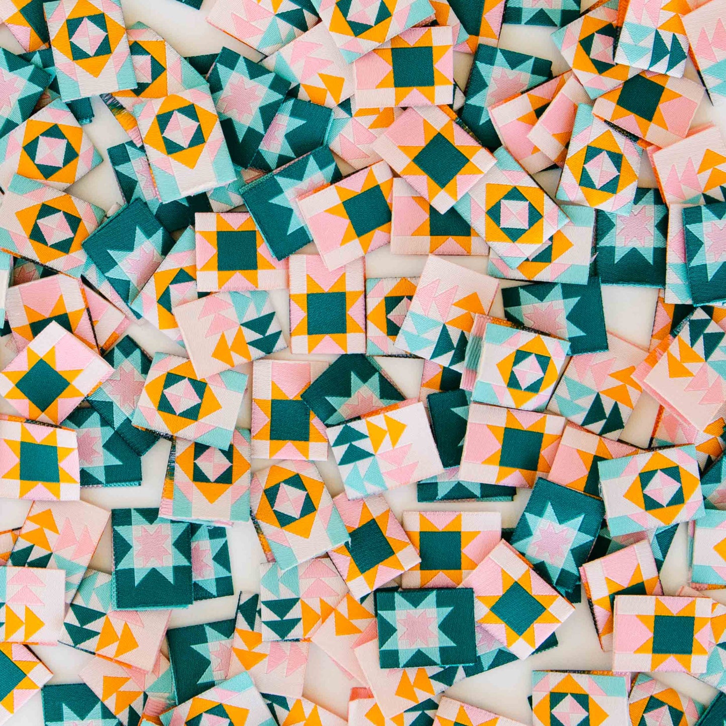 Quilt Block Multipack Woven Labels by Sarah Hearts