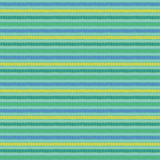 Under the Canopy Green Diamond Stripes - Riley Blake Designs - *OOP