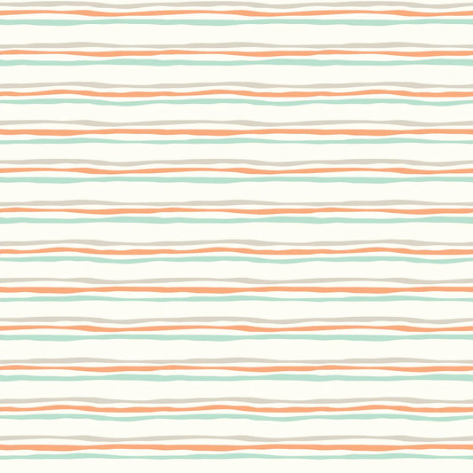 Riptide Cream Stripe - Riley Blake Designs - *OOP