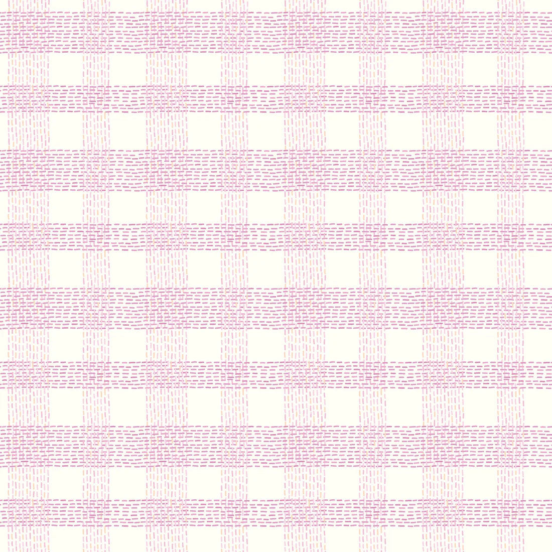 Community Cream/Orchid Plaid - Riley Blake Designs - *OOP