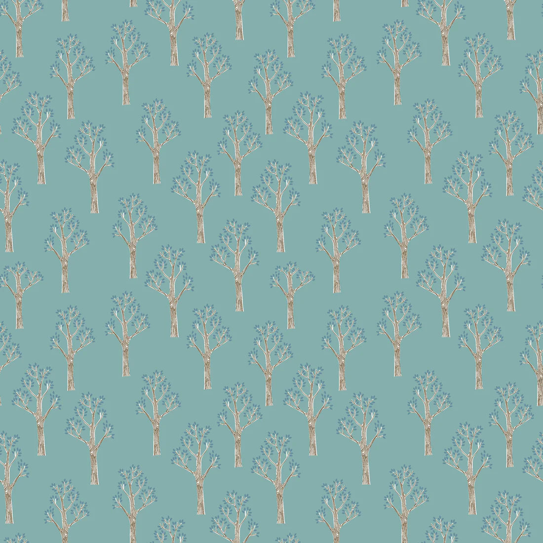 Lancelot Teal Forest - Riley Blake Designs - *OOP