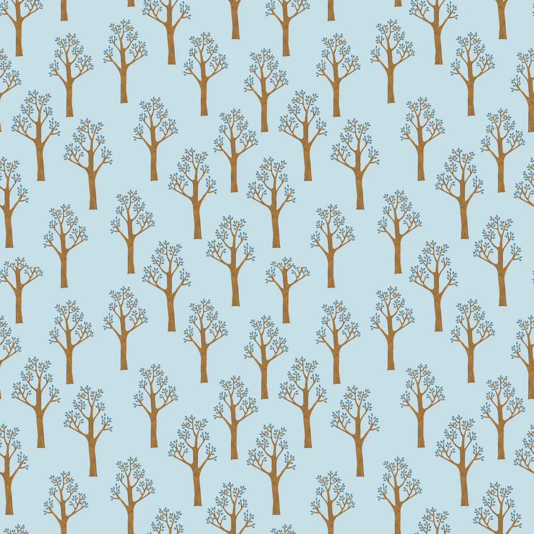 Lancelot Light Blue Forest - Riley Blake Designs - *OOP