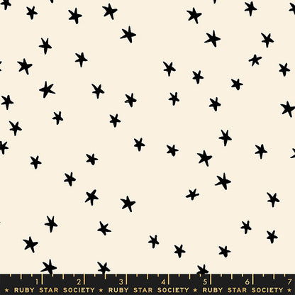 Starry Natural Black Stars by Alexia Marcelle Abegg for Ruby Star Society