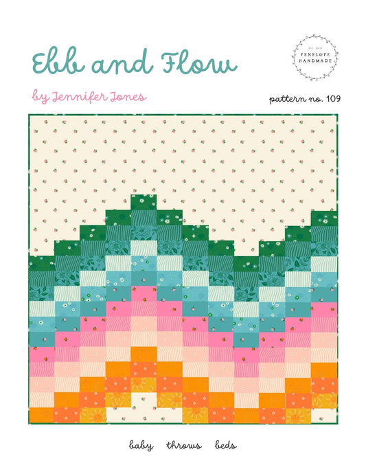 Ebb and Flow Quilt Paper Pattern
