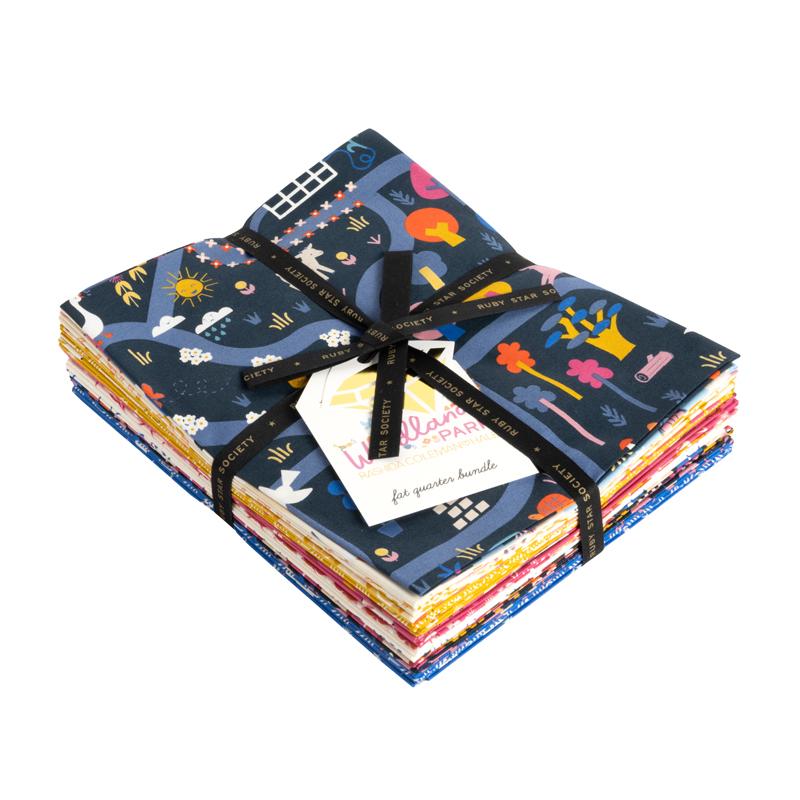 Woodland Park Factory Fat Quarter Bundle by Rashida Coleman for Ruby Star Society