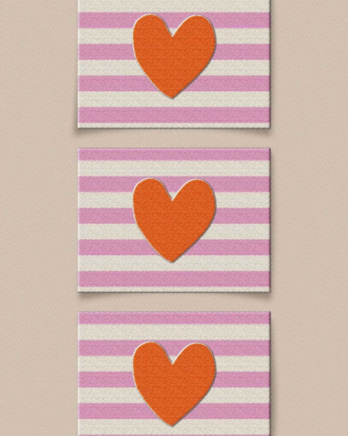 Red Heart Large Garment Woven Labels by Matchy Matchy Sewing Club